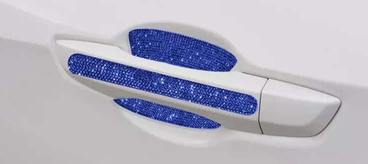 Rhinestone Studded Car Door Handle