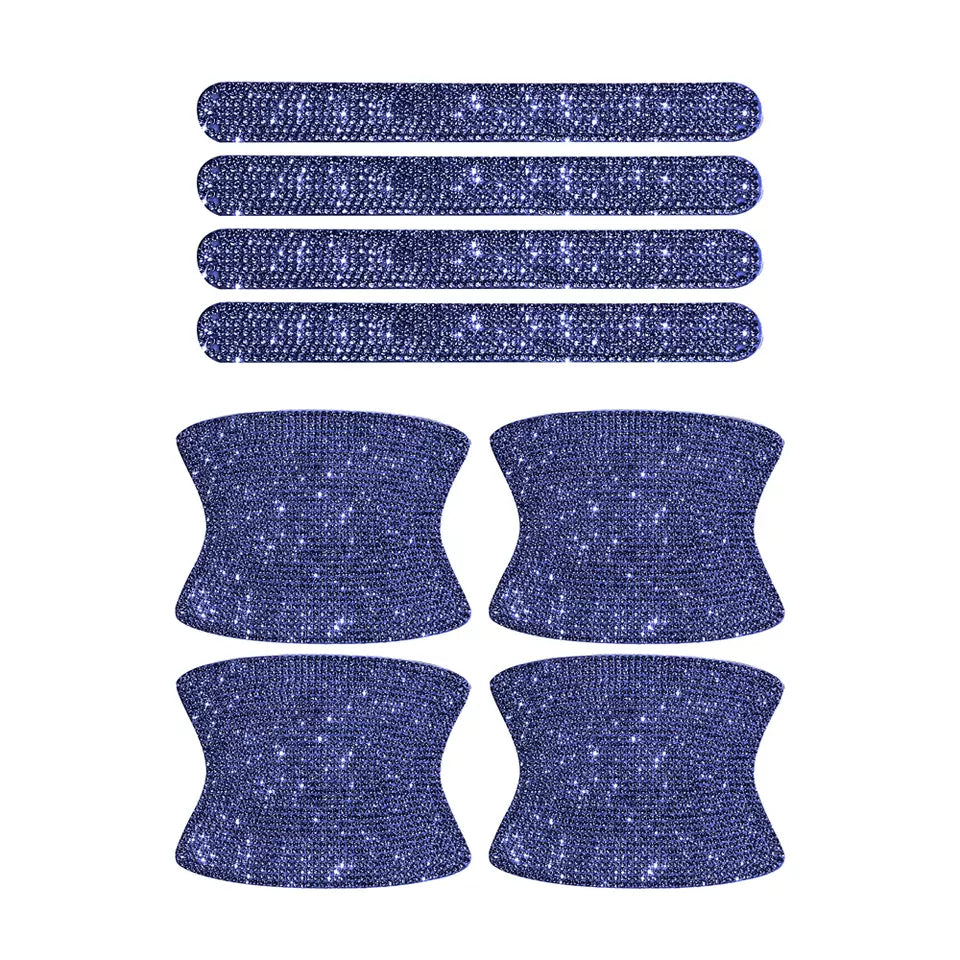 Rhinestone Studded Car Door Handle