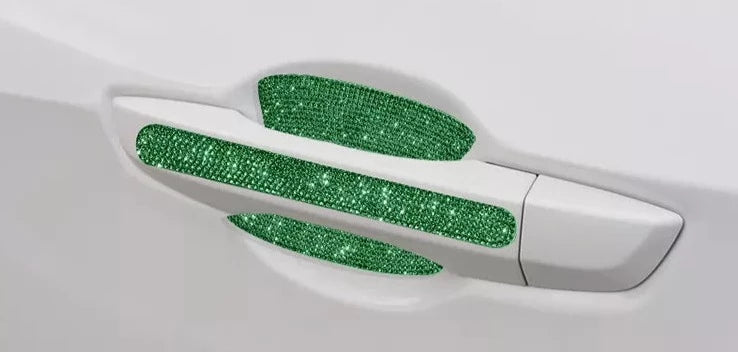 Rhinestone Studded Car Door Handle