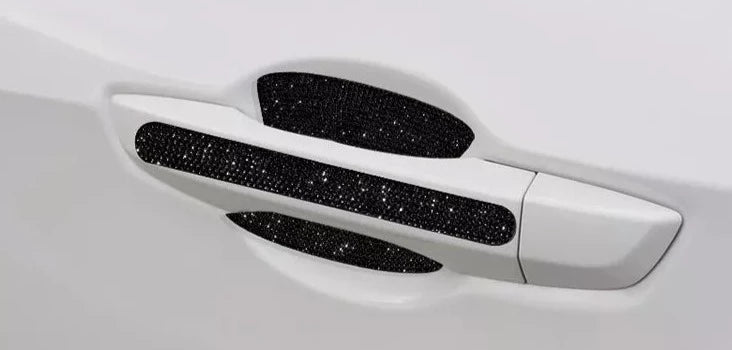 Rhinestone Studded Car Door Handle
